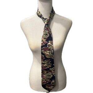 Oscar De La Renta Necktie Floral